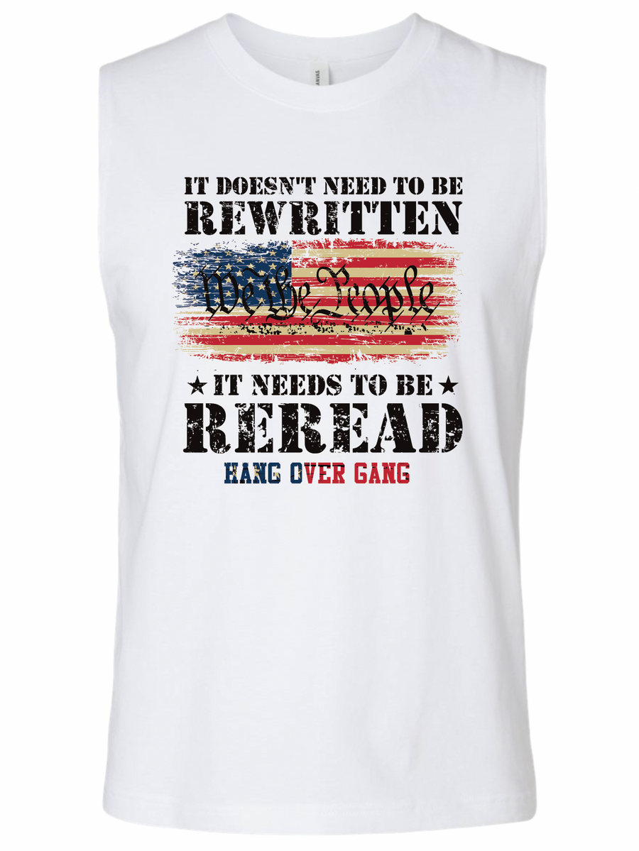 We The People Jersey Muscle Tank