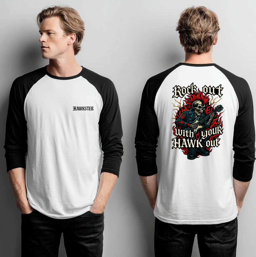 Hawkster Unisex Raglan