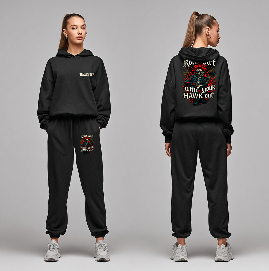 Hawkster Unisex Hoodie Jogger Set
