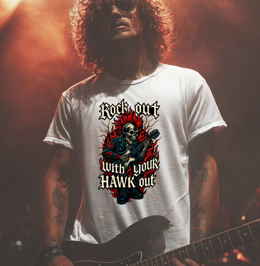 Rock Out With Your Hawk Out T-shirt