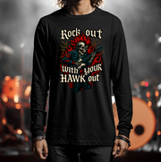 Rock Out With Your Hawk Out Unisex Long Sleeve T-shirt
