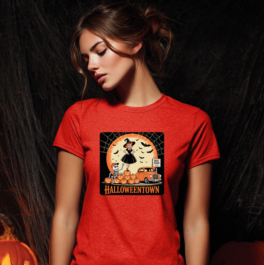 Retro Halloweentown Unisex T-shirt