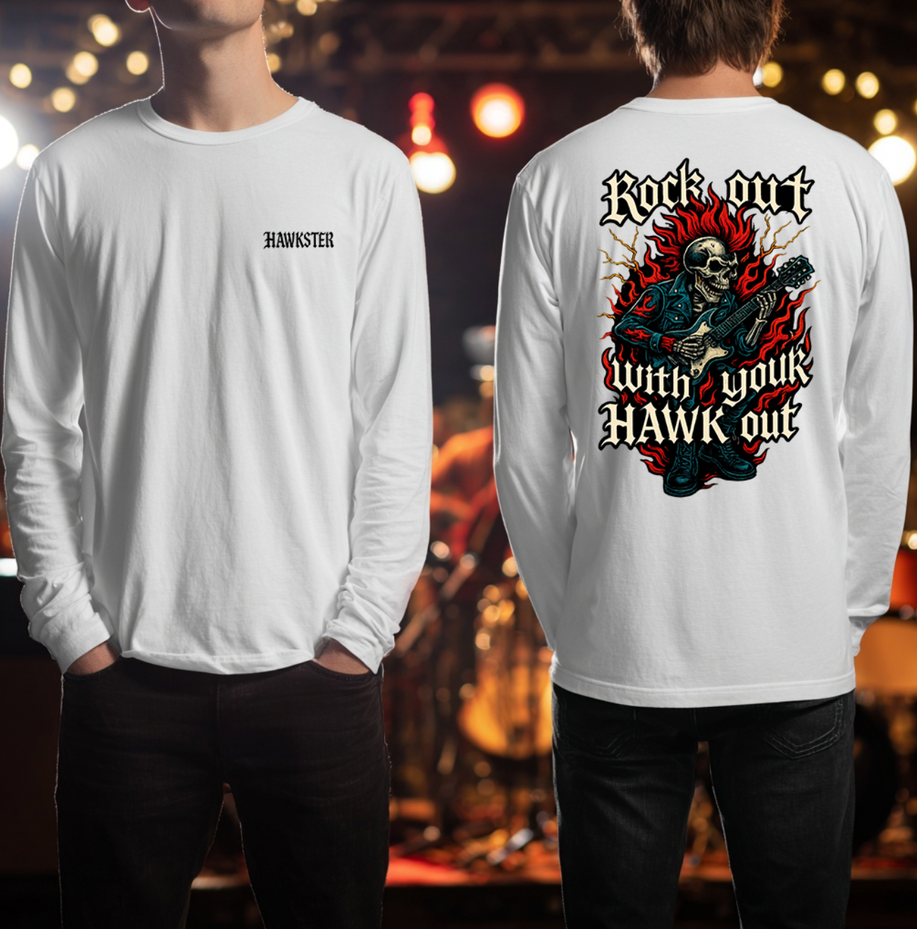 Hawkster Unisex Long Sleeve T-shirt