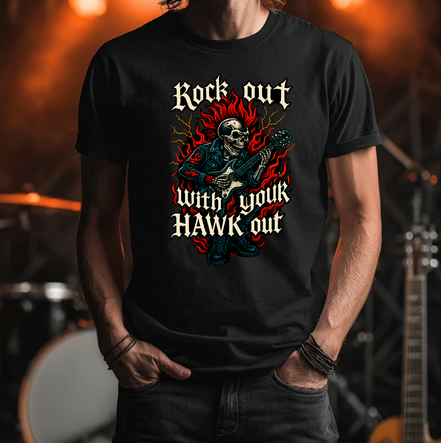 Rock Out With Your Hawk Out T-shirt