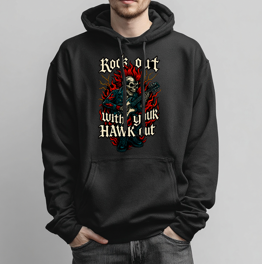 Rock Out With Your Hawk Out Unisex Hoodie