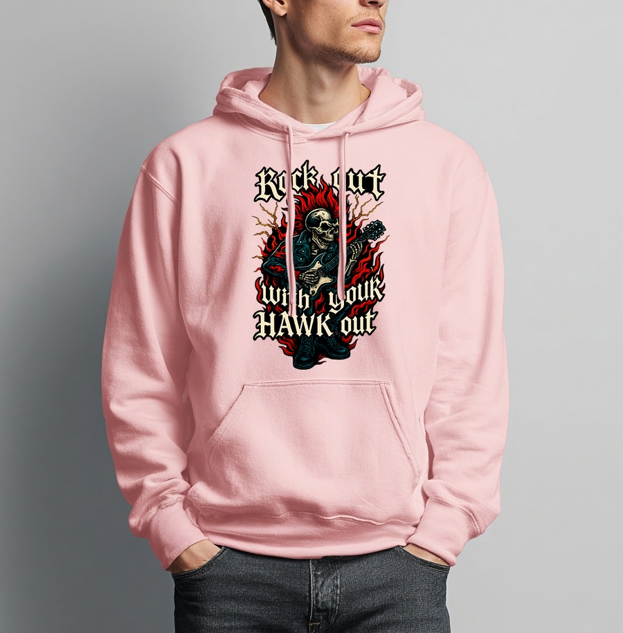 Rock Out With Your Hawk Out Unisex Hoodie