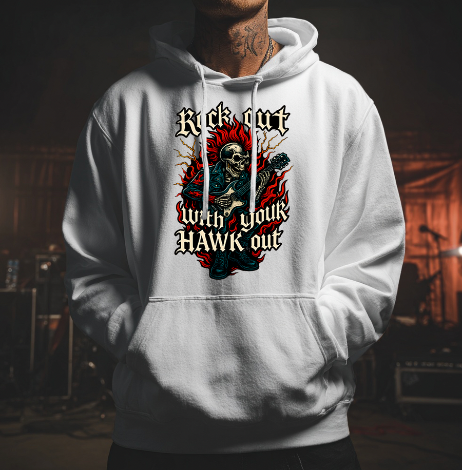 Rock Out With Your Hawk Out Unisex Hoodie