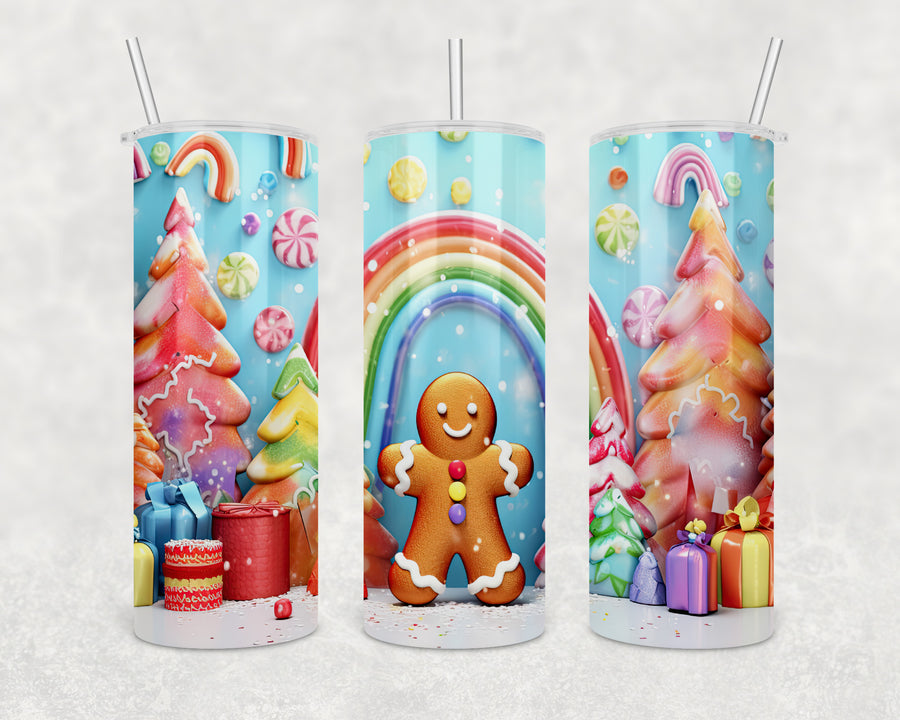 The Land of Candy 20oz Skinny Tumbler
