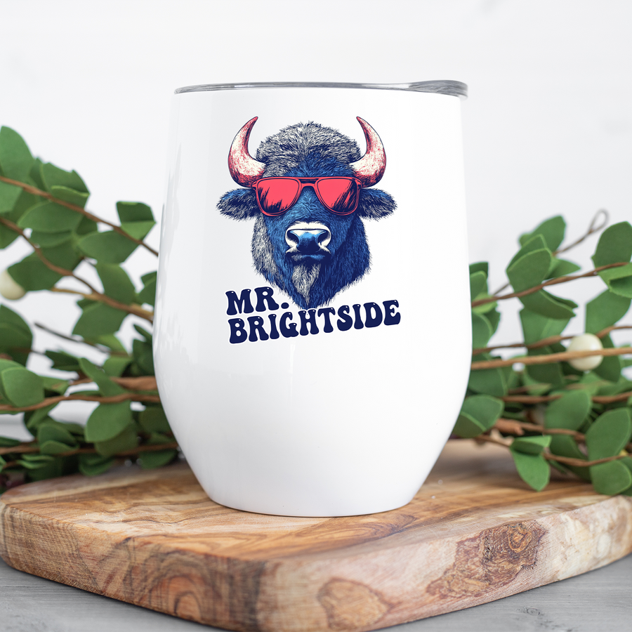 Mr Brightside Buffalo Wine Tumbler