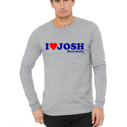I Love Josh Unisex Long Sleeve Shirt