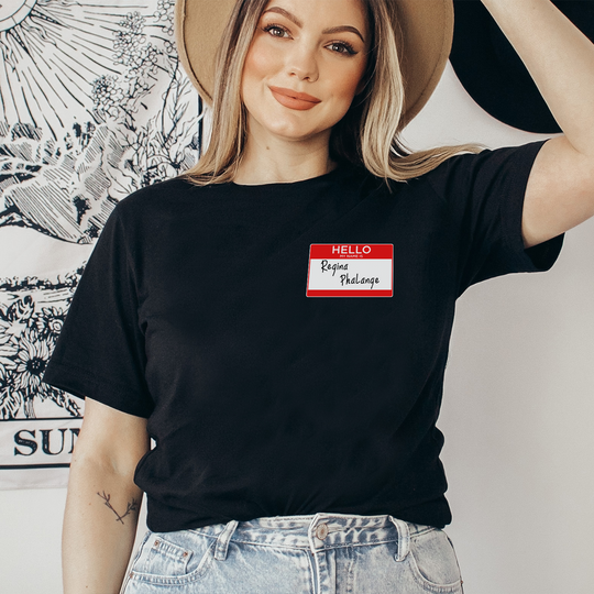 Regina Phalange - Left Pocket Print-  Unisex T-shirt