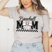 Baseball Mom Coquette Bow Unisex T-shirt