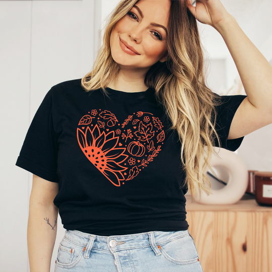 Autumn Heart Unisex T-shirt