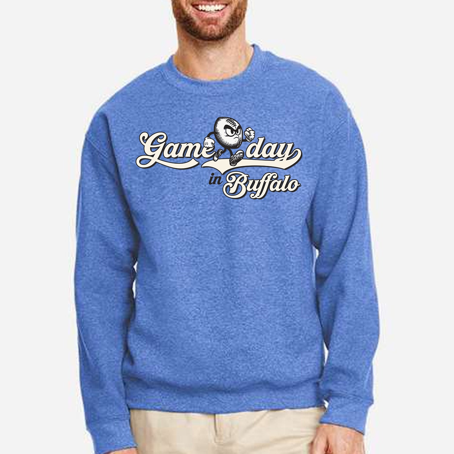 Game Day in Buffalo Football Unisex Sweatshirt
