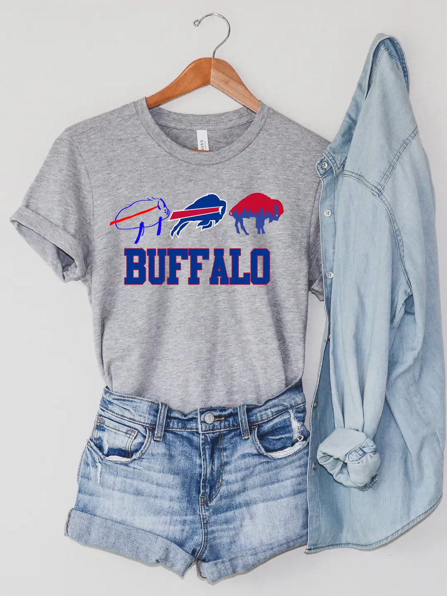 Buffalo Through Time  Unisex T-shirt