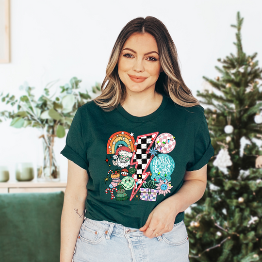 Groovy Christmas Unisex T-shirt