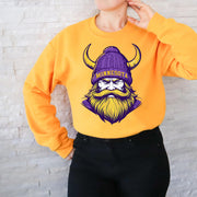 Minnesota Viking Vintage Cartoon Unisex Sweatshirt