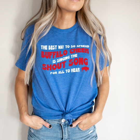 Buffalo Shout Song Unisex T-shirt