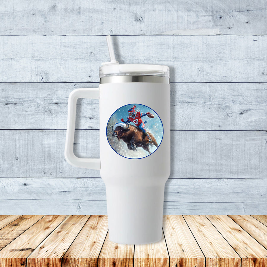 Buffalo Warrior 40oz Travel Mug