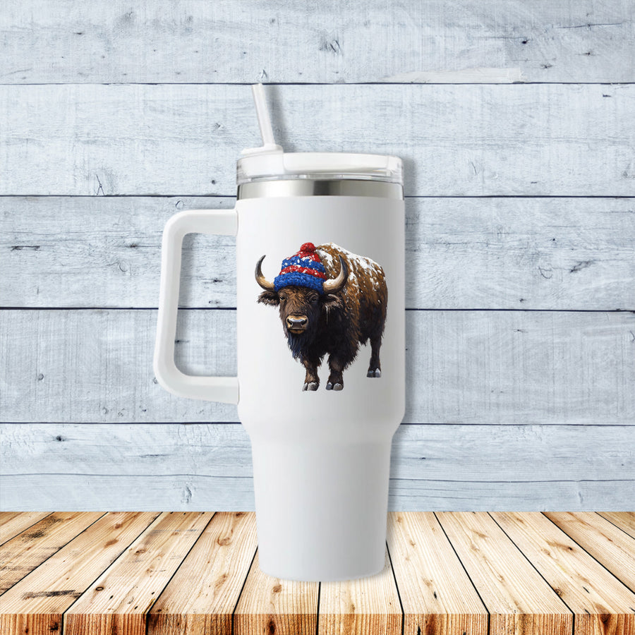 Winter in Buffalo 40oz Travel Mug