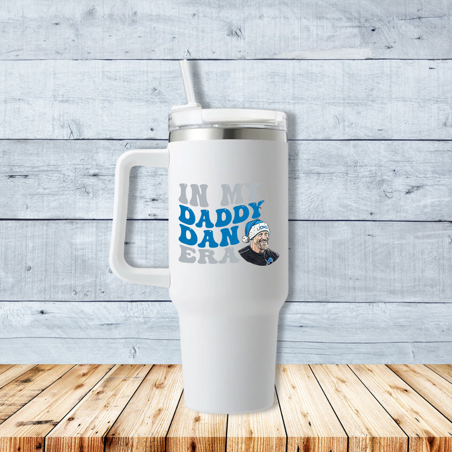 In My Daddy Dan Era 40oz Travel Mug