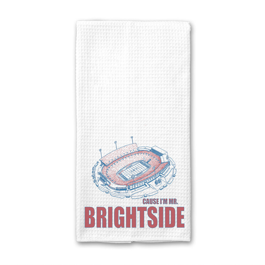 Mr. Brightside Buffalo Stadium Waffle Weave Towel