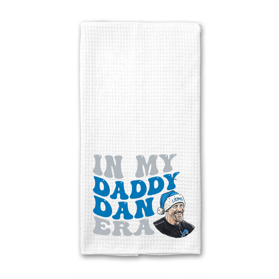 In My Daddy Dan Era Waffle Weave Towel