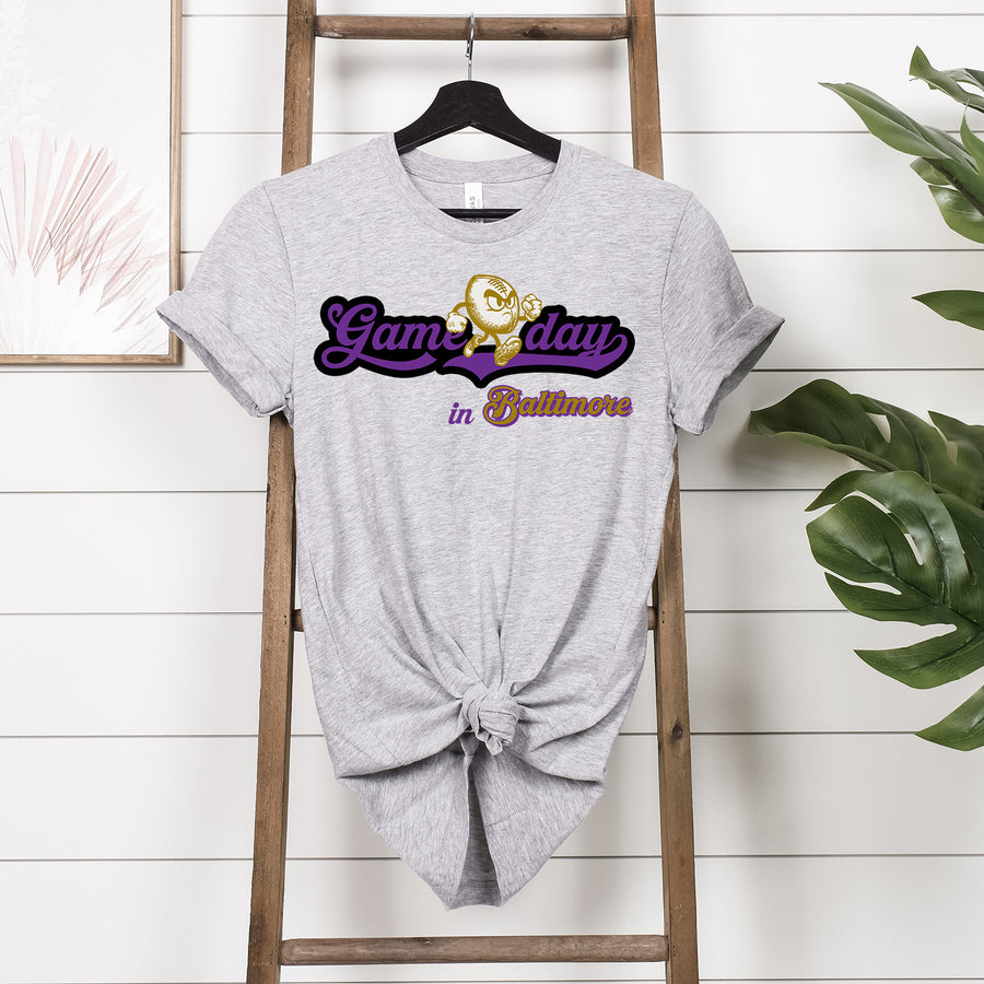 Game Day In Baltimore Football Unisex T-shirt