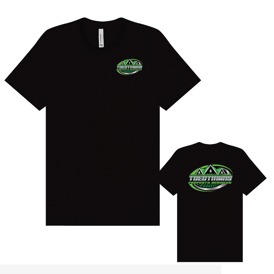 Toedtmans Property Services Pocket & Back Print Unisex T-shirt