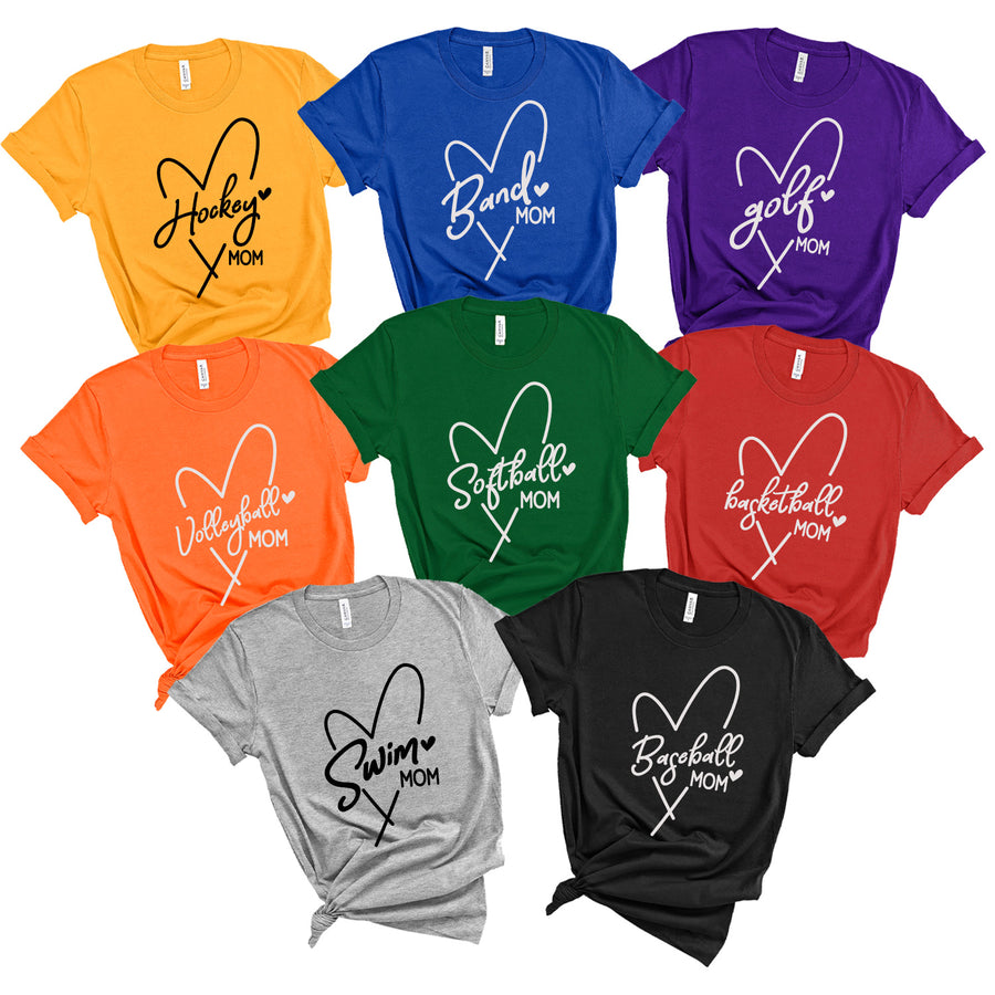 Mom Heart Option 2 Unisex T-shirt