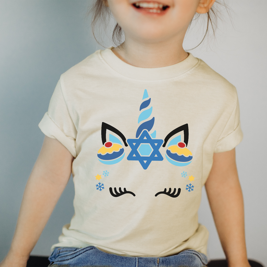 Hanukkah Unicorn Youth T-shirt