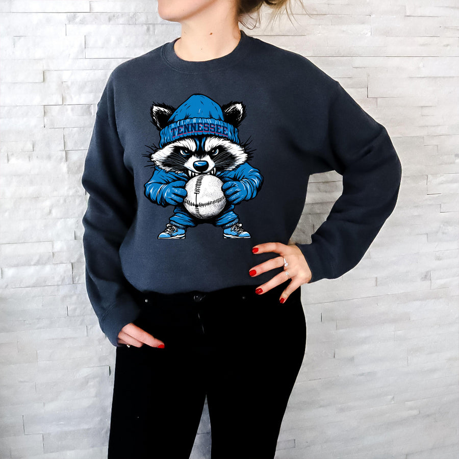 Tennessee Beanie Vintage Cartoon Unisex Sweatshirt