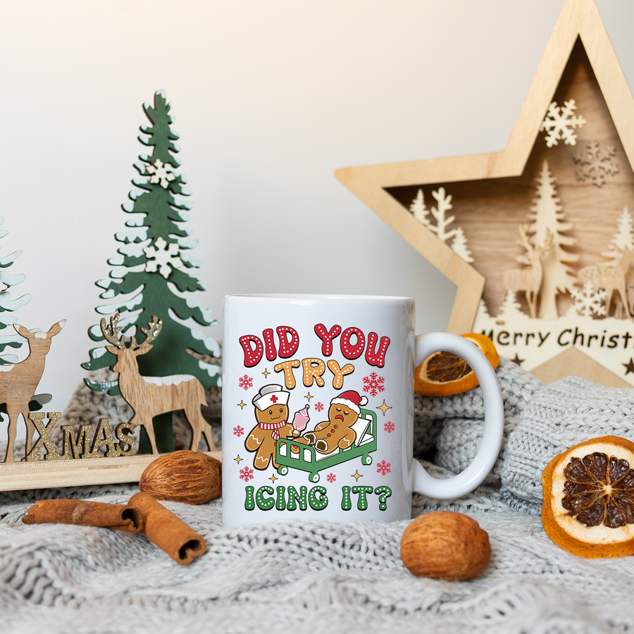 Did You Try Icing It Ginger Bread 15oz Mug