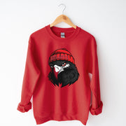 Atlanta Beanie Falcon Vintage Cartoon Unisex Sweatshirt