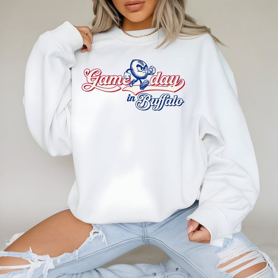 Game Day in Buffalo Football Unisex Sweatshirt