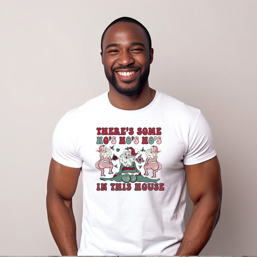 Ho Ho Ho's In This House Unisex T-shirt