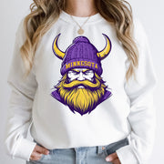 Minnesota Viking Vintage Cartoon Unisex Sweatshirt