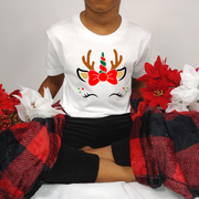 Christmas Unicorn Youth T-shirt