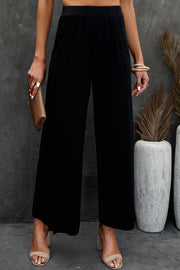 Split Wide Leg Pants