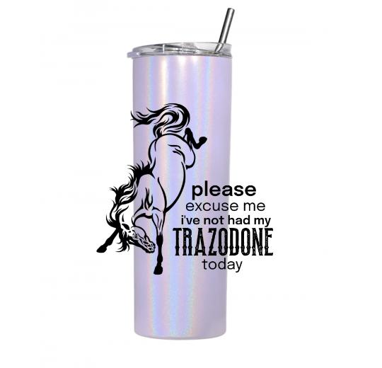 20oz Shimmer Skinny Tumbler --- Design Your Own