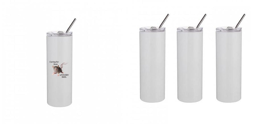 20oz Skinny Tumbler - Design Your Own (Full Print Option)