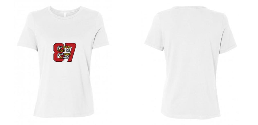 Bella Canvas Women's Relaxed Crew Neck T-Shirt - Design Your Own