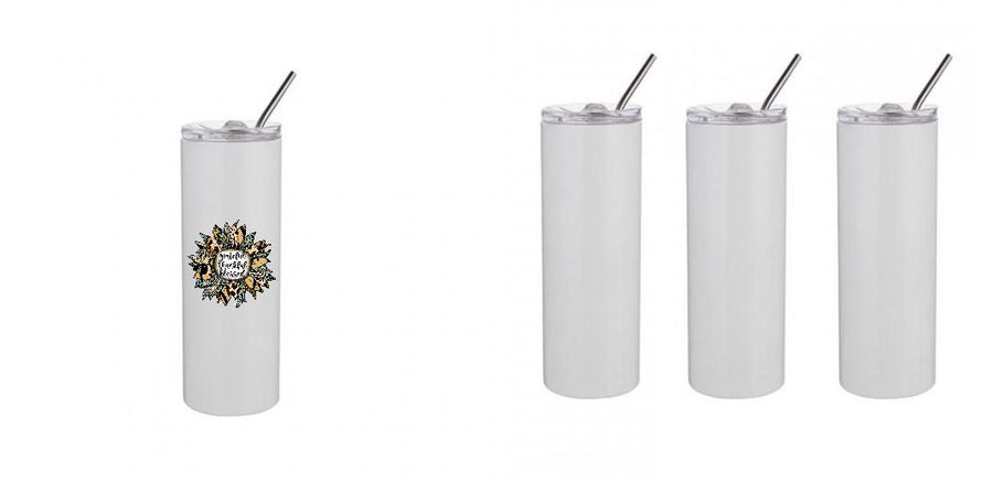 20oz Skinny Tumbler - Design Your Own (Full Print Option)