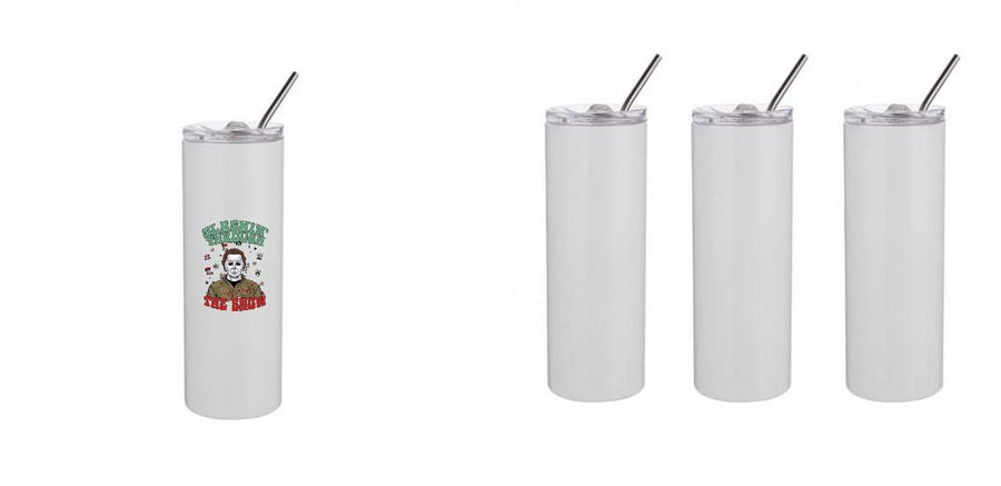 20oz Skinny Tumbler - Design Your Own (Full Print Option)