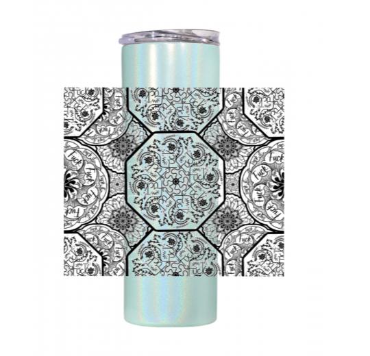 20oz Shimmer Skinny Tumbler --- Design Your Own