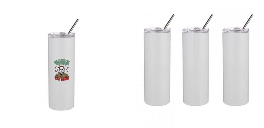 20oz Skinny Tumbler - Design Your Own (Full Print Option)