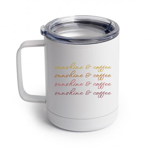 Stainless Coffee Mug - Design Your Own