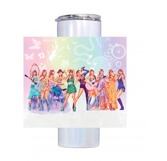 20oz Shimmer Skinny Tumbler --- Design Your Own