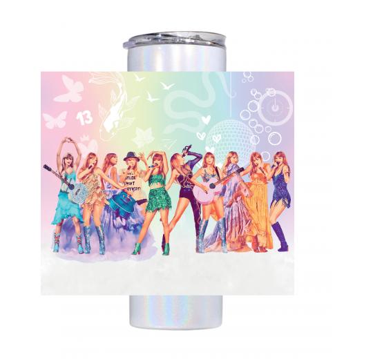 20oz Shimmer Skinny Tumbler --- Design Your Own