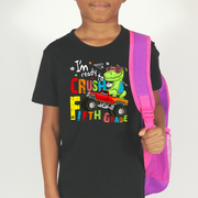 Ready To Crush Dinosaur Grades Youth T-shirt